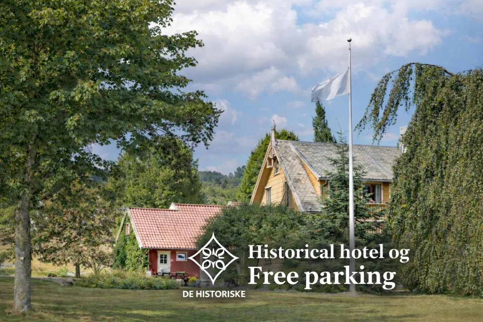 Property building in Kronen Gaard Hotel