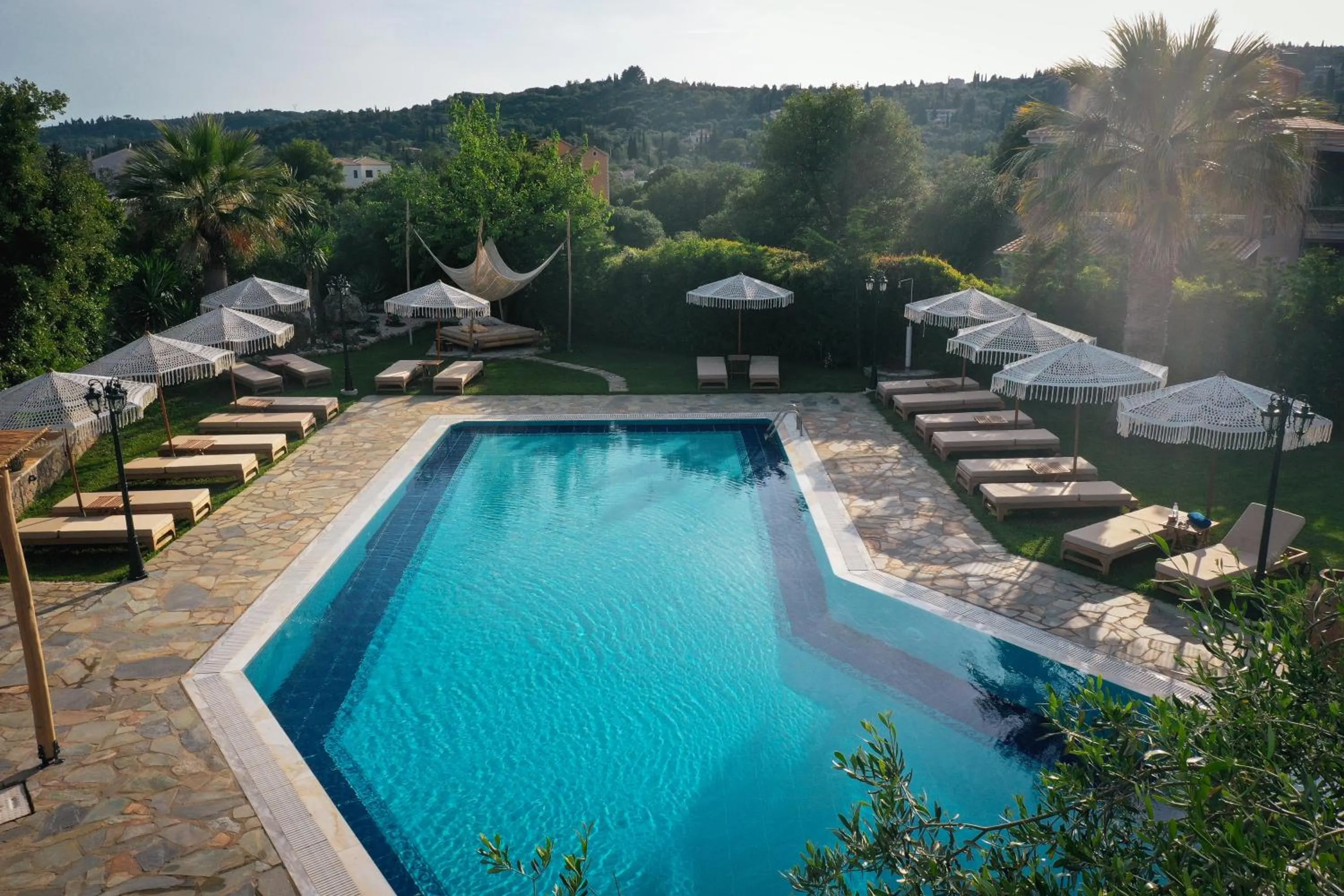 Pool view in Panorama Hideaway