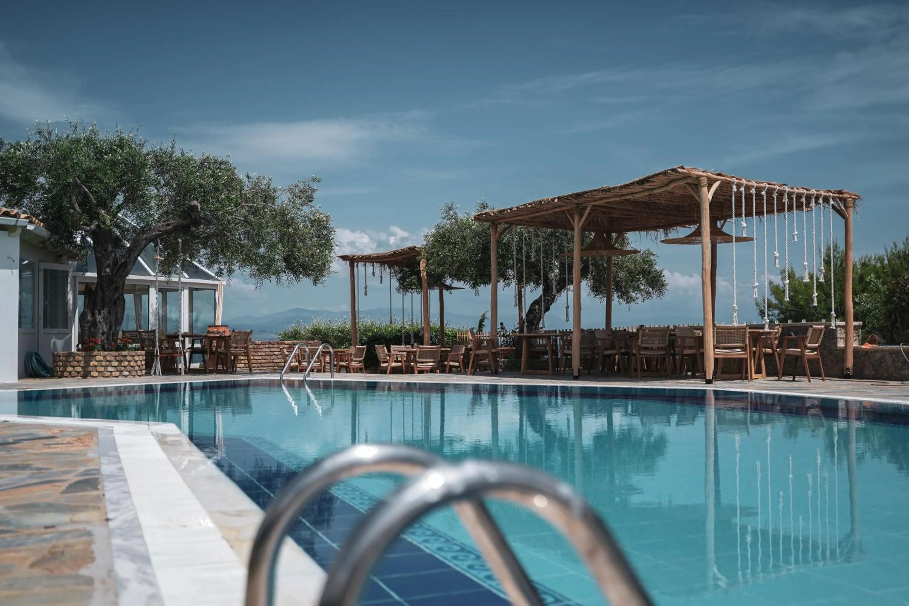 Pool view in Panorama Hideaway