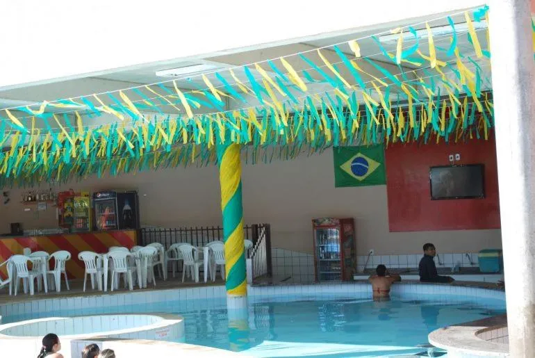 Restaurant/places to eat in diRoma Fiori Caldas Novas - ACHEI FERIAS - Com Roupa de Cama