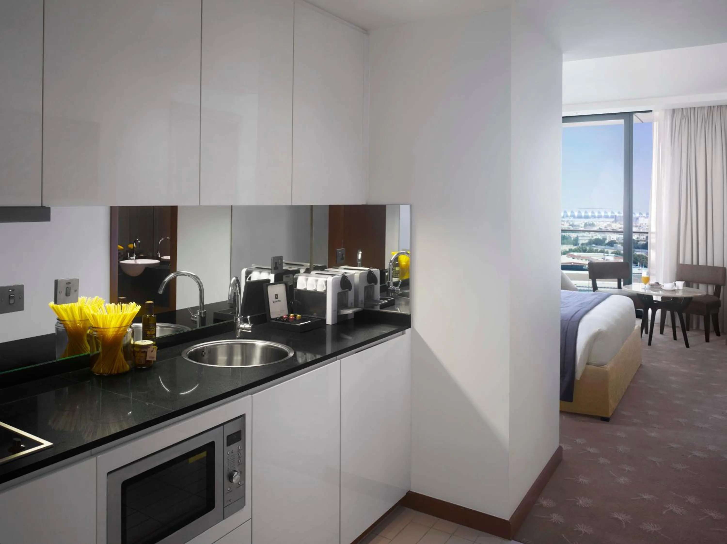 kitchen in InterContinental Residence Suites Dubai Festival City by IHG