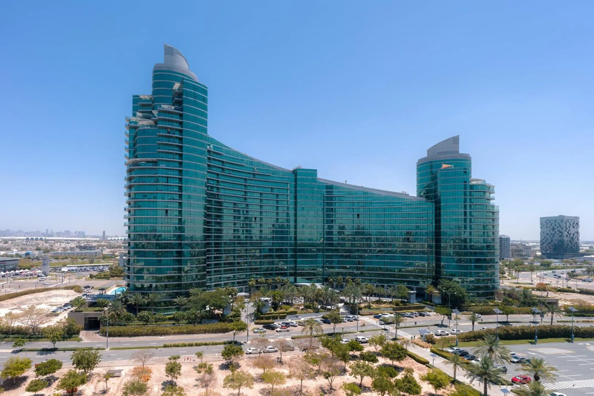 Property building in InterContinental Residence Suites Dubai Festival City by IHG