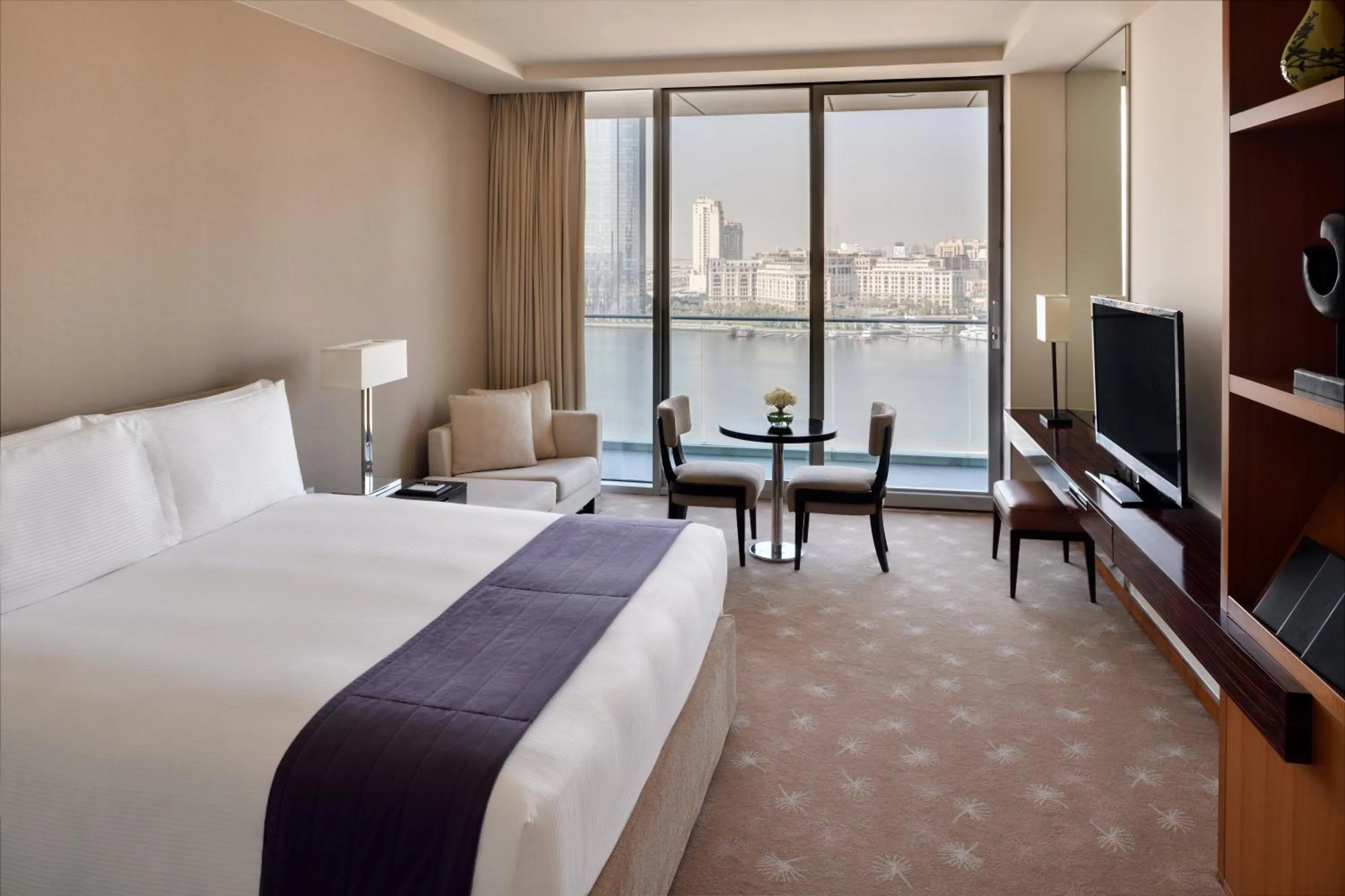 Bedroom, Bed in InterContinental Residence Suites Dubai Festival City by IHG