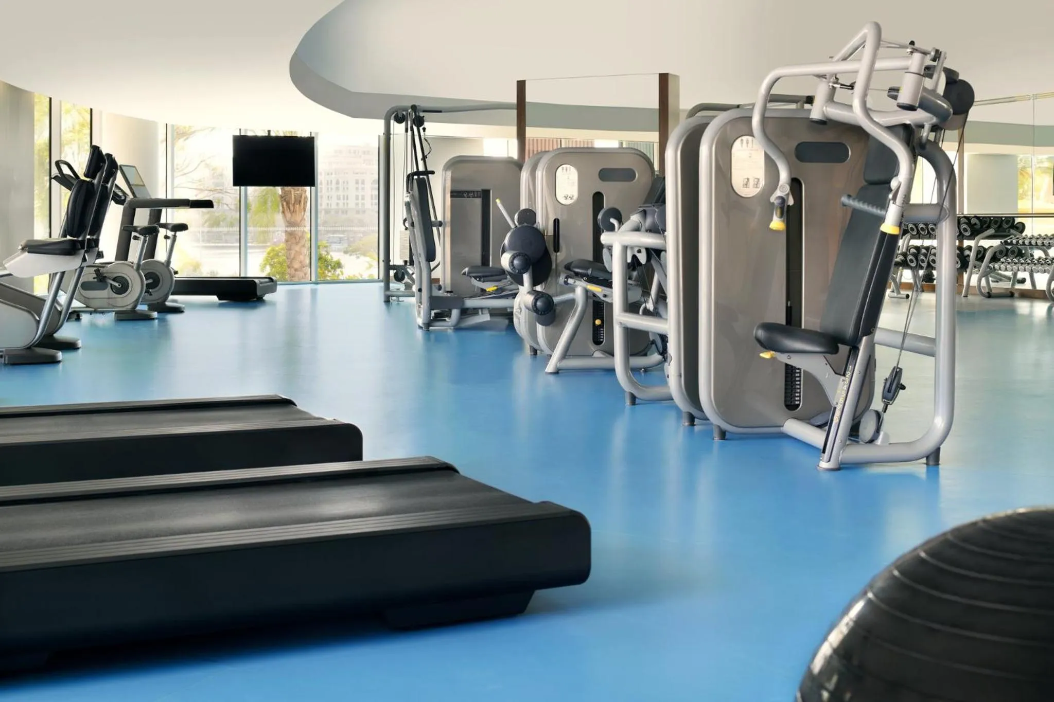 Fitness centre/facilities in InterContinental Residence Suites Dubai Festival City by IHG