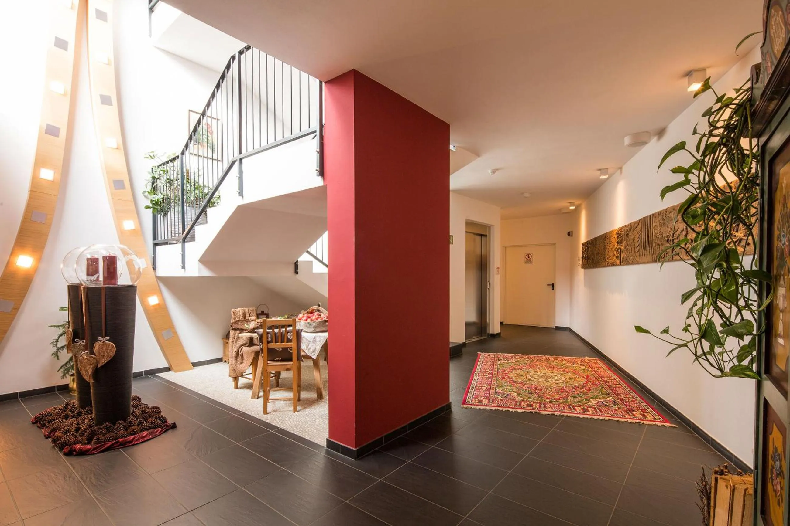 Decorative detail in Hotel Rezia