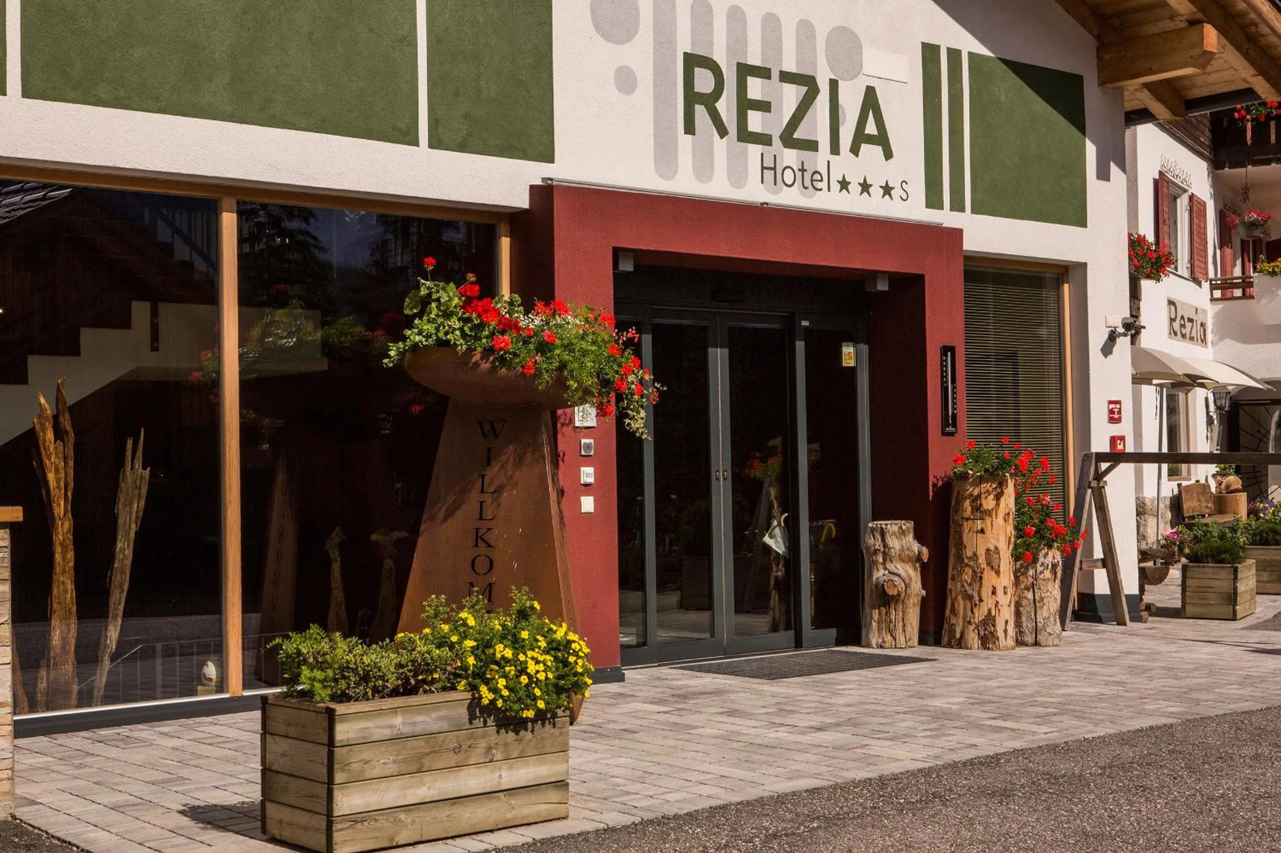 Property building in Hotel Rezia