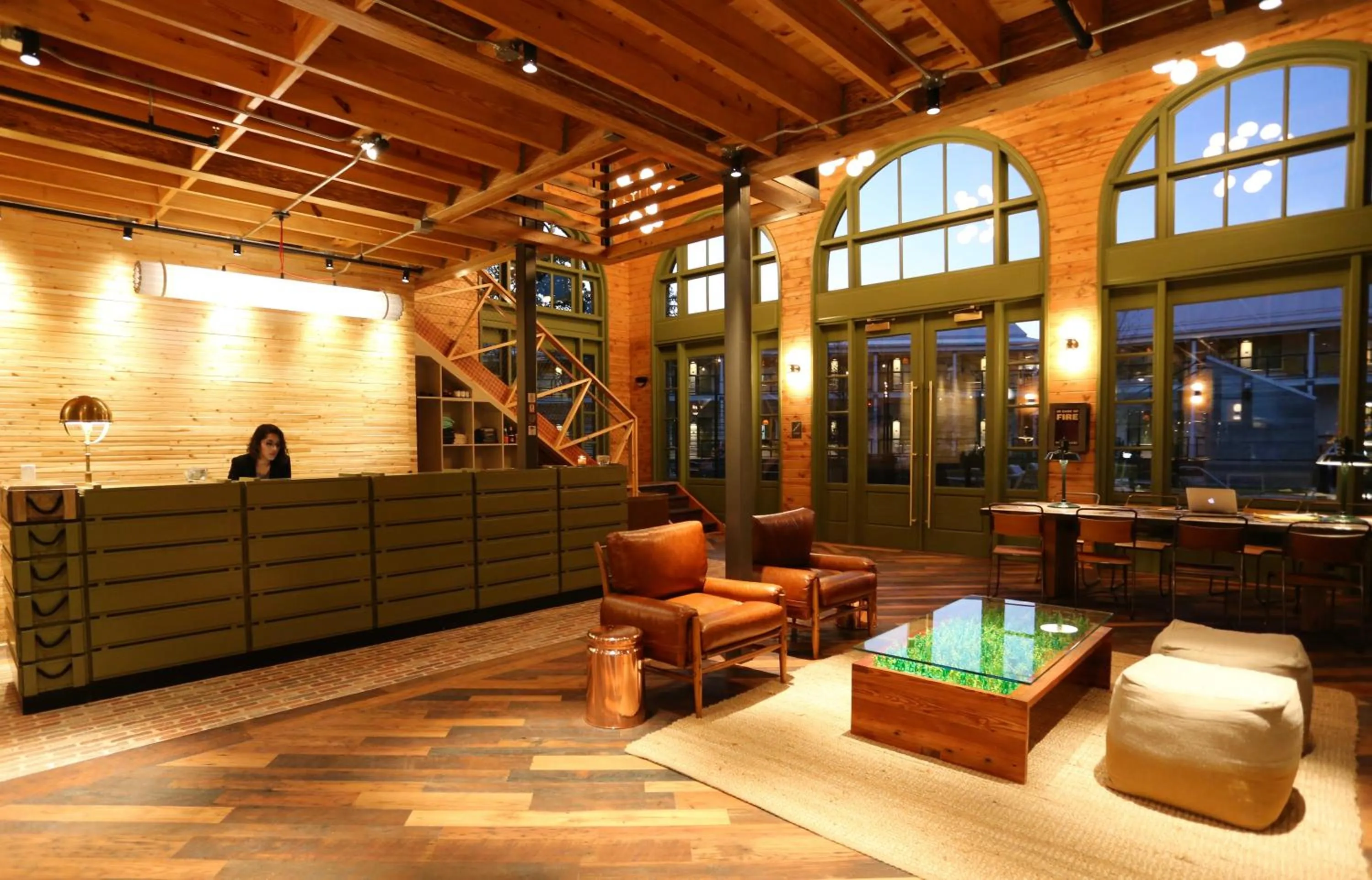 Seating area in Cavalry Court, by Valencia Hotel Collection