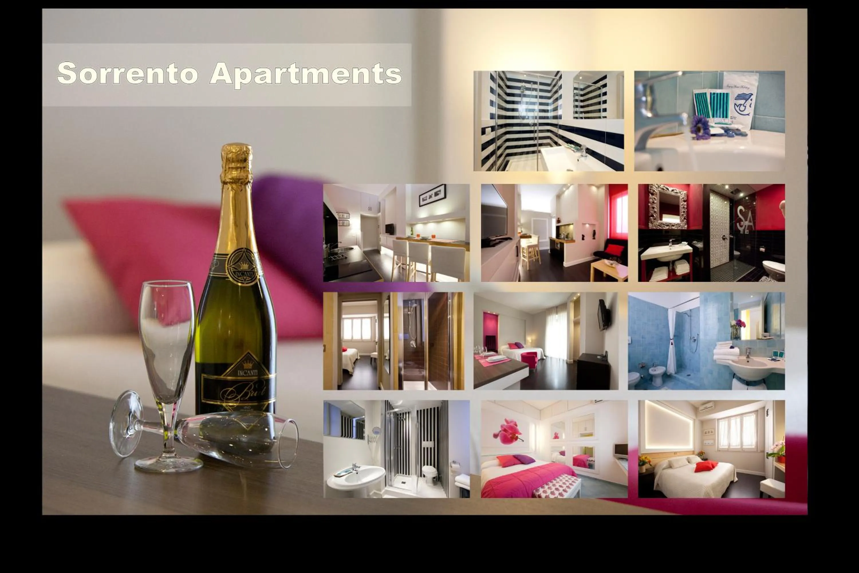 Bird's eye view in Sorrento Apartments