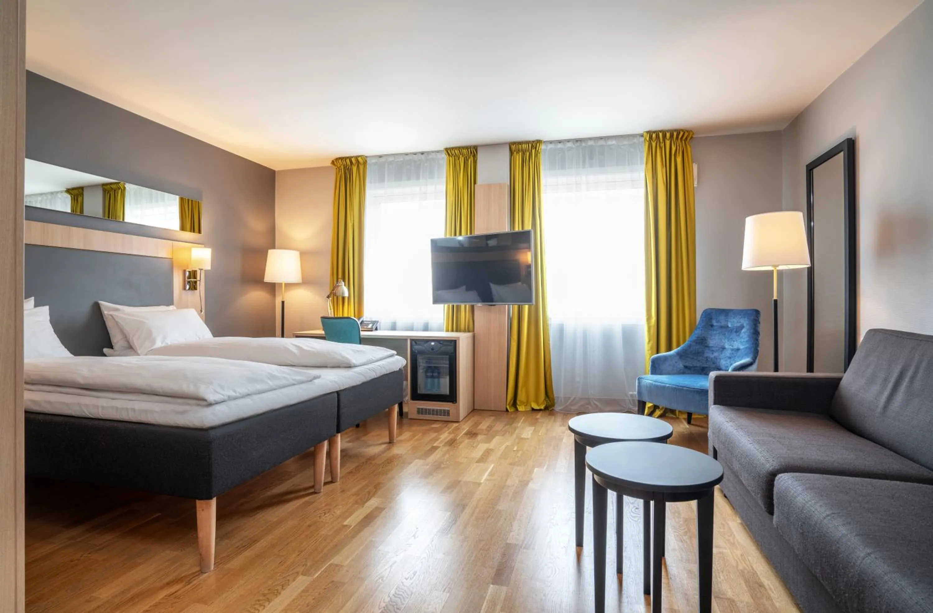 Bed in Thon Hotel Lillestrøm