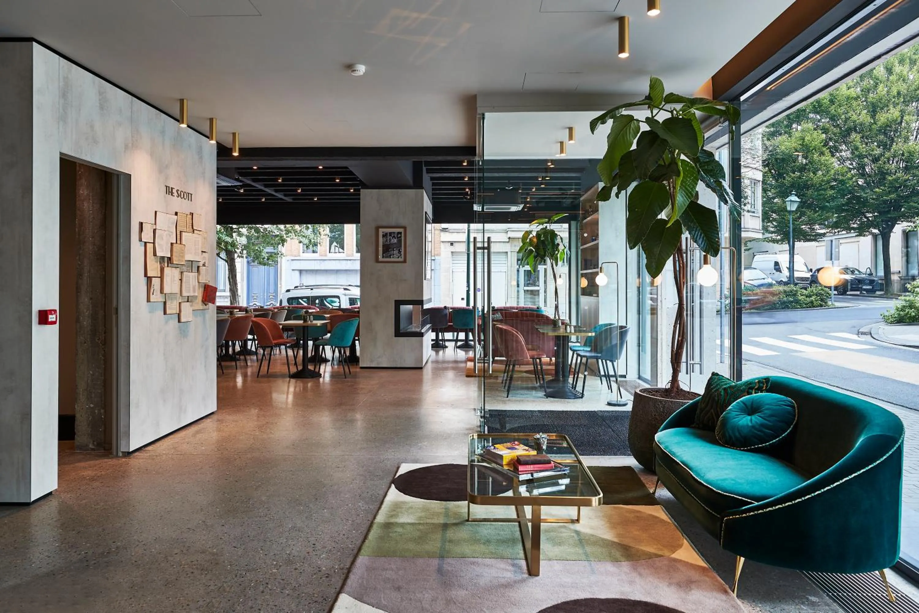 Facade/entrance in The Scott Hotel Brussels