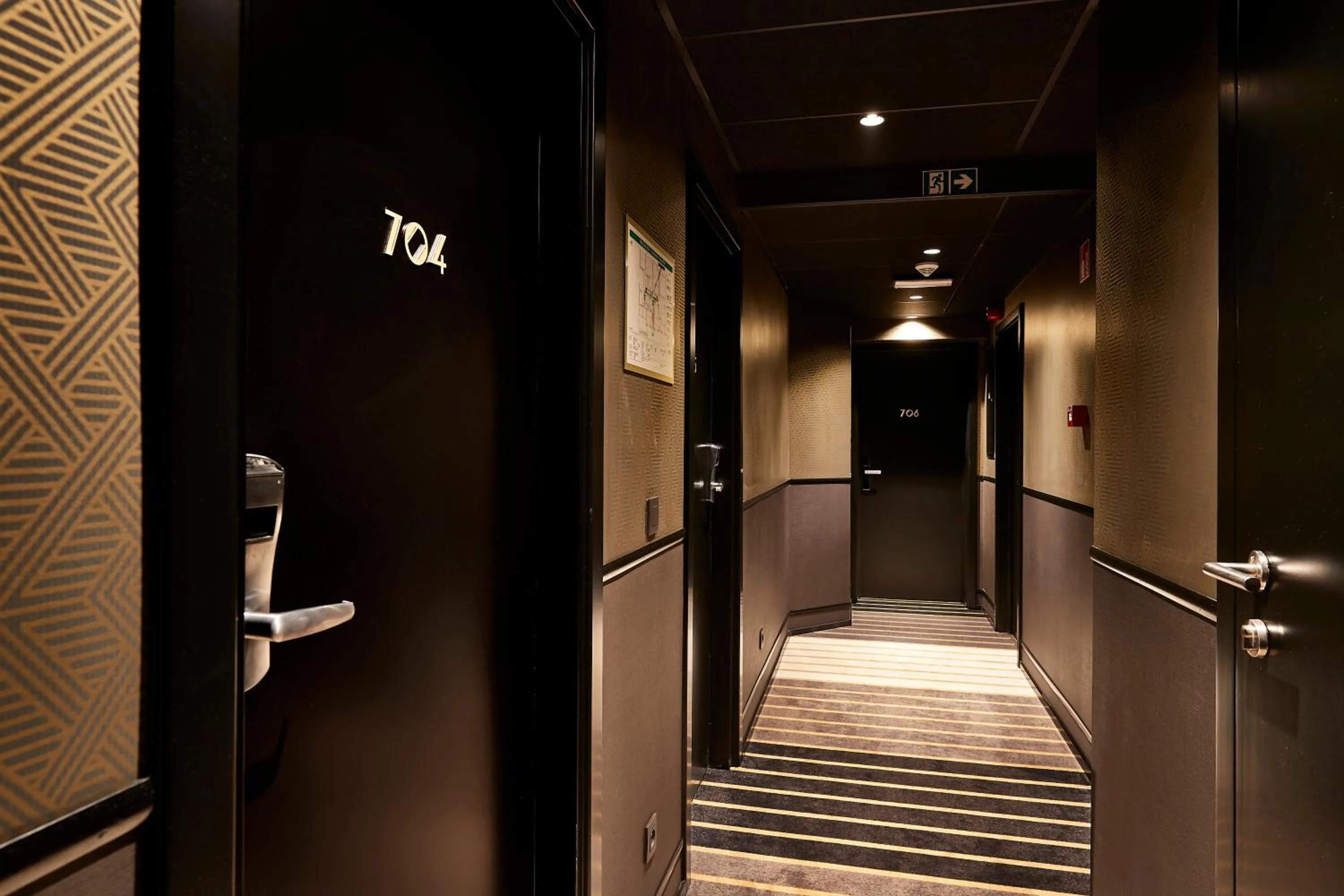 Decorative detail in The Scott Hotel Brussels