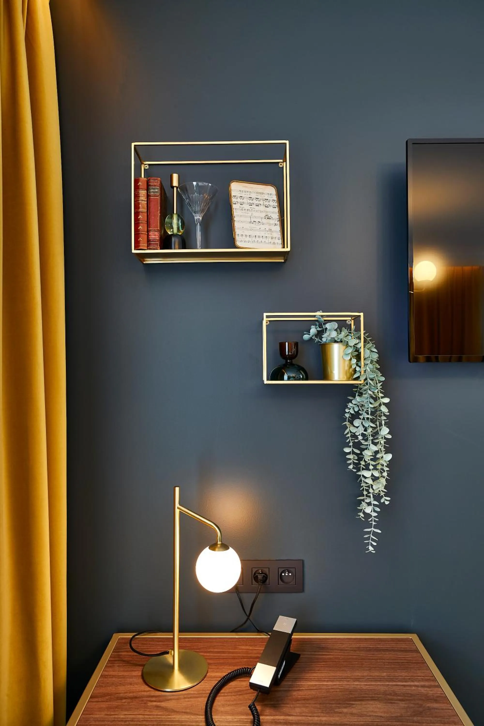 Decorative detail in The Scott Hotel Brussels