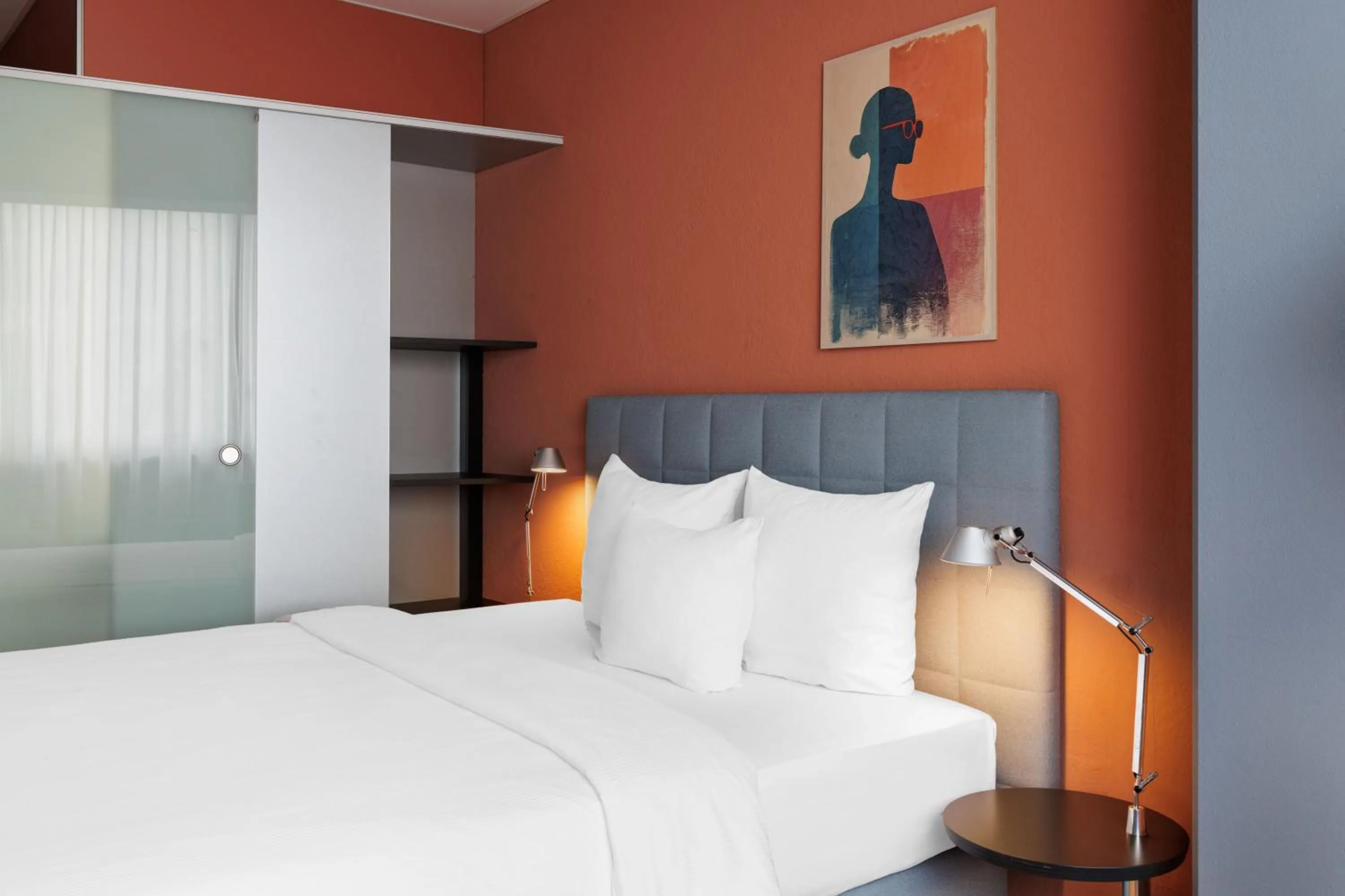 Bedroom, Bed in Hotel La Pergola