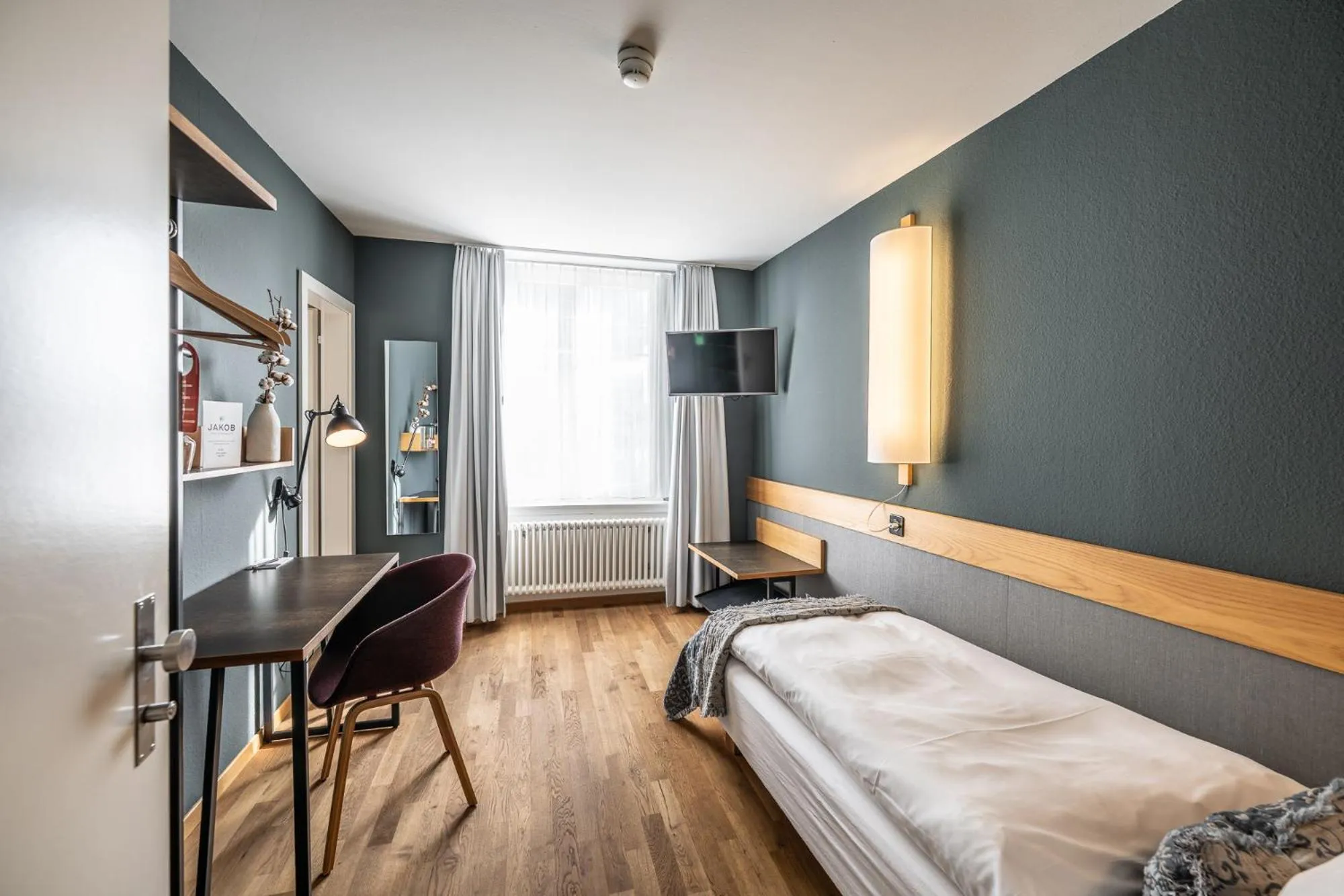 Bedroom, Bed in Hotel Jakob