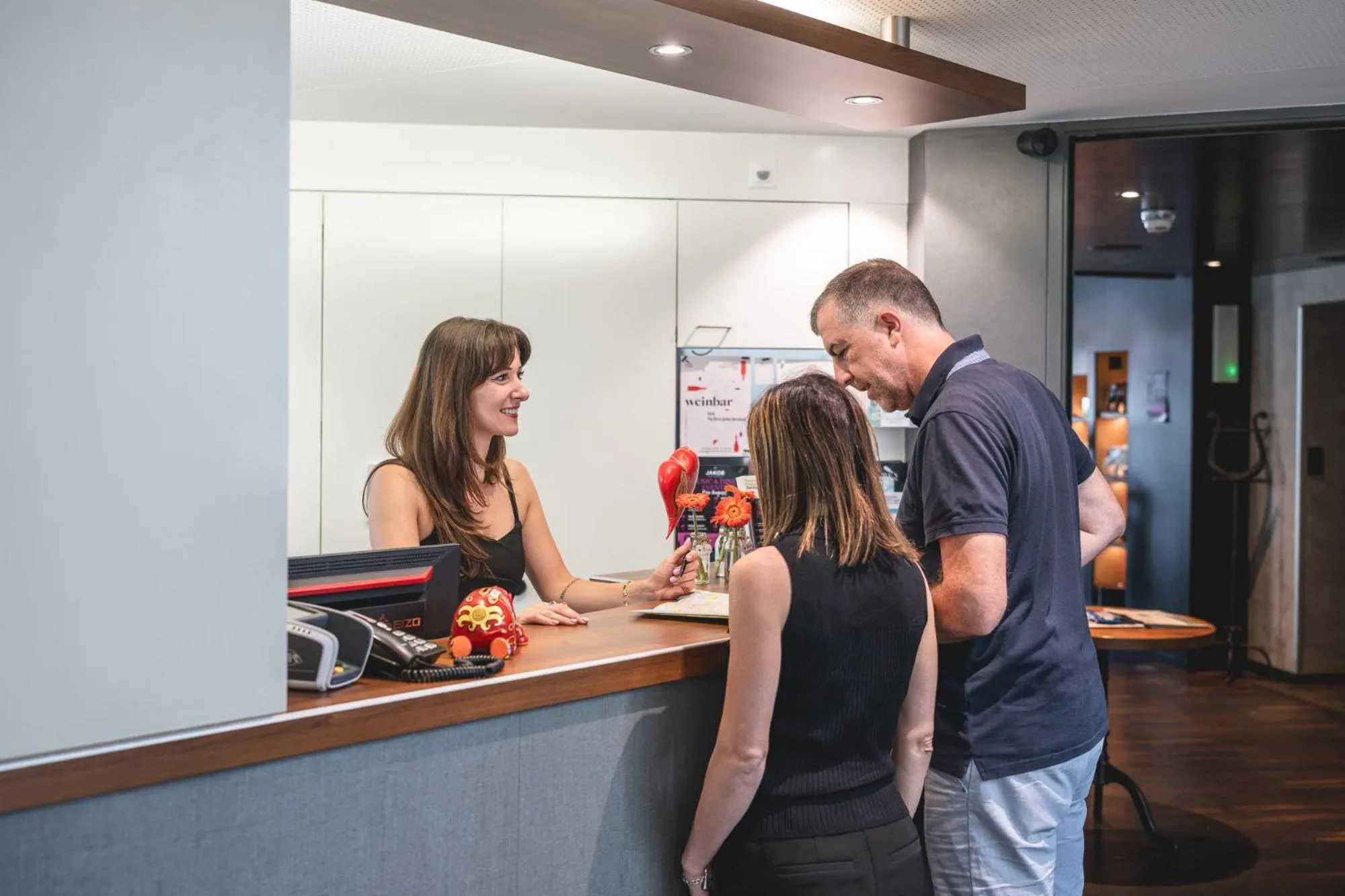 Lobby or reception in Hotel Jakob
