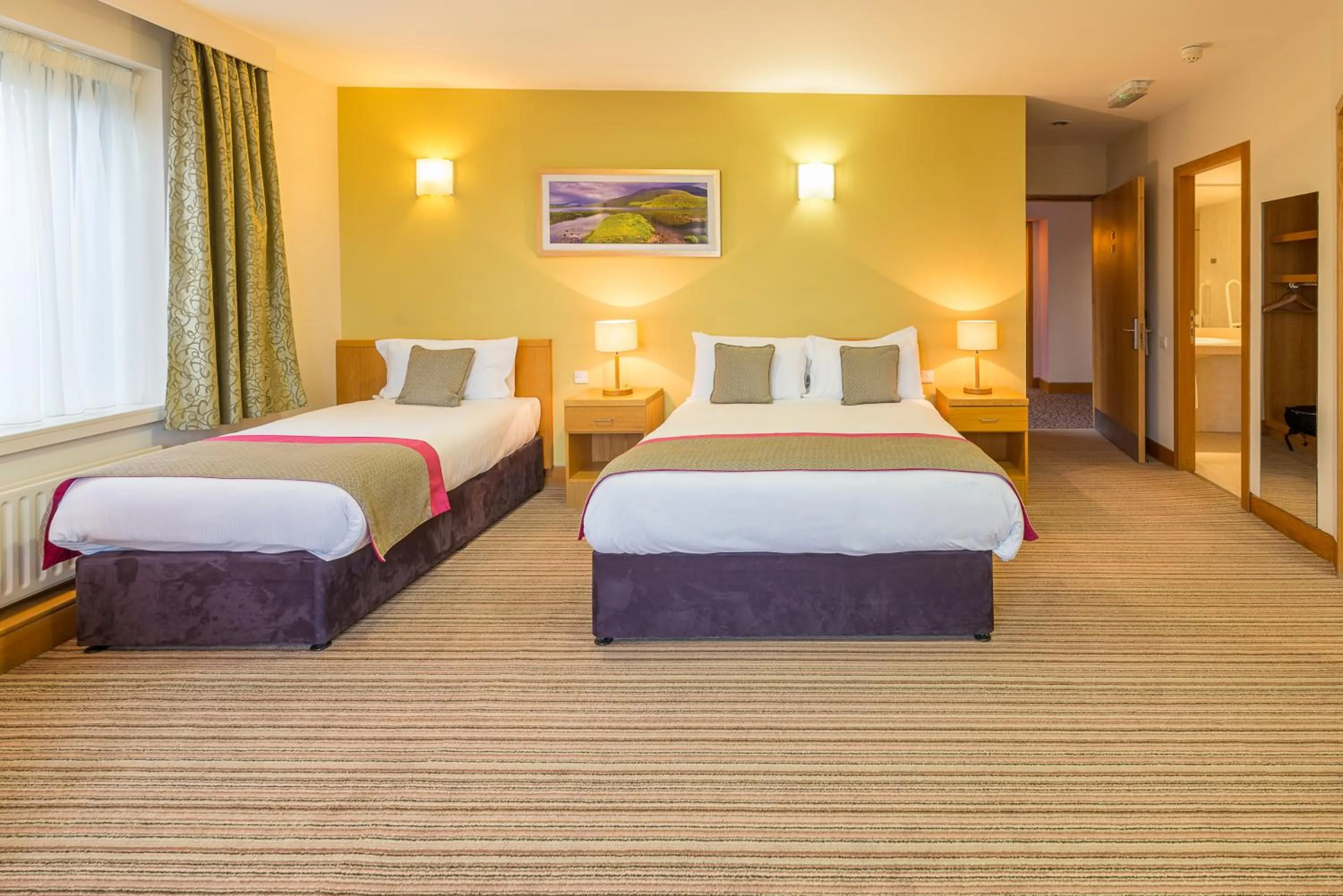 Bedroom, Bed in Knock House Hotel