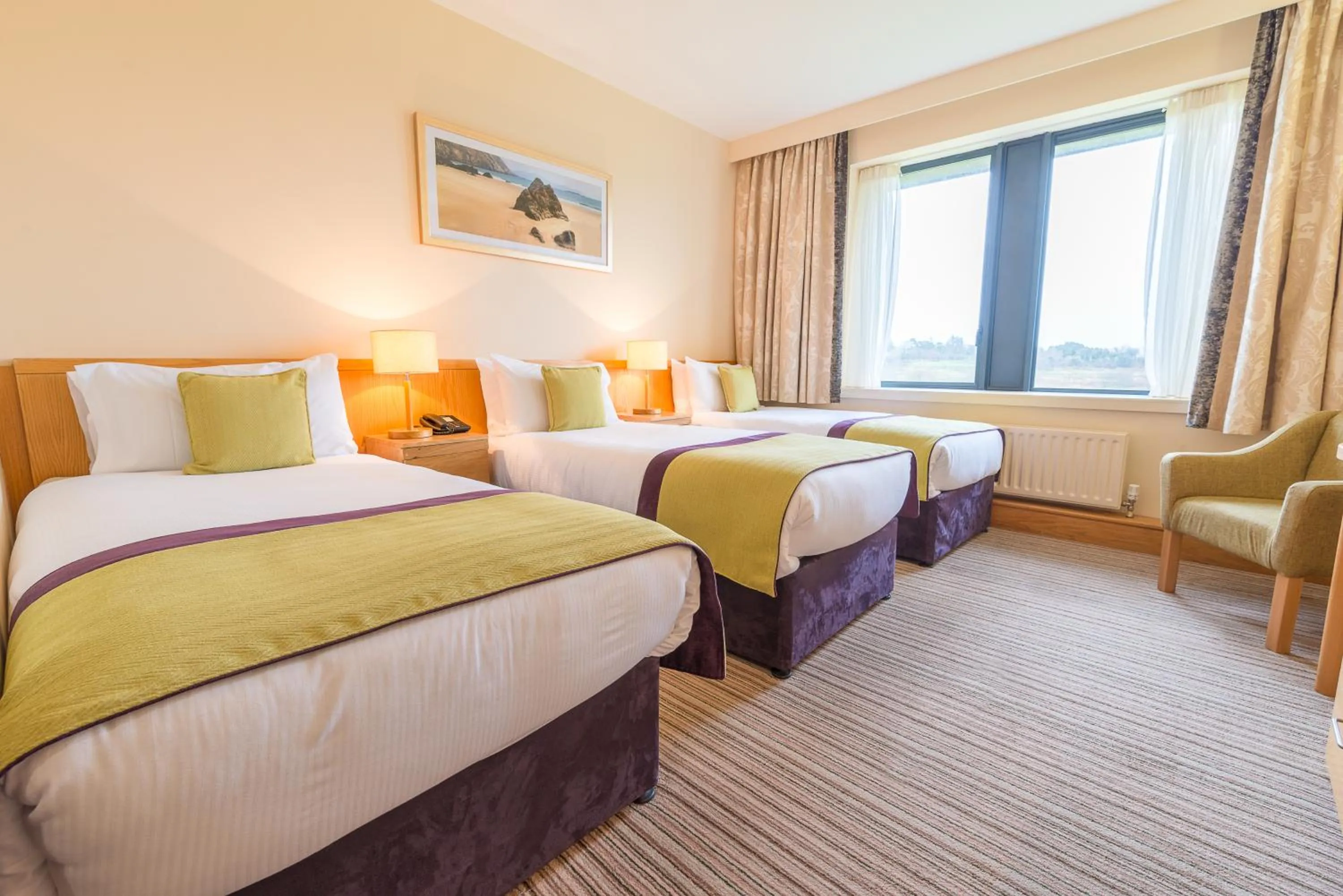 Bedroom, Bed in Knock House Hotel