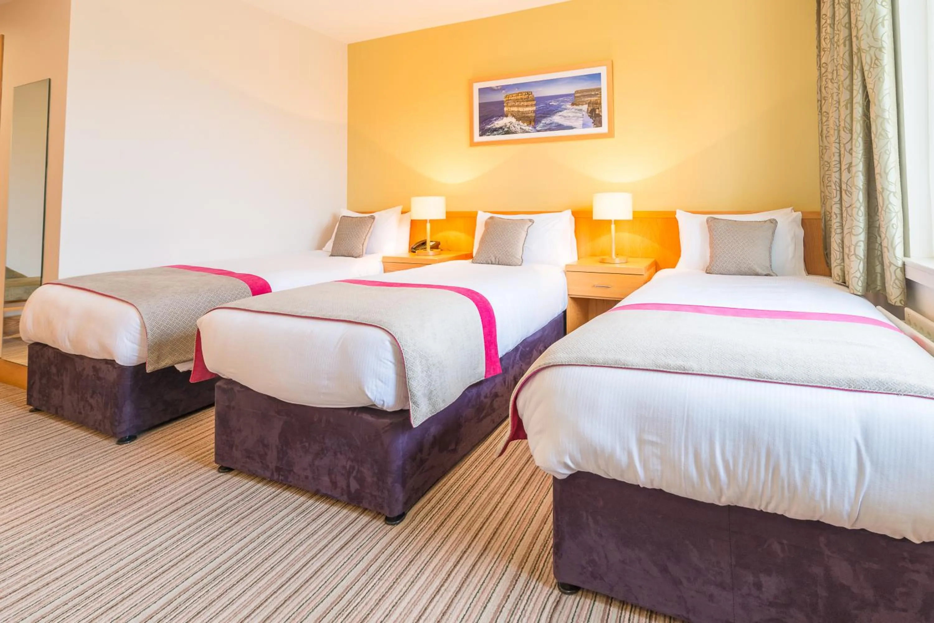 Bedroom, Bed in Knock House Hotel