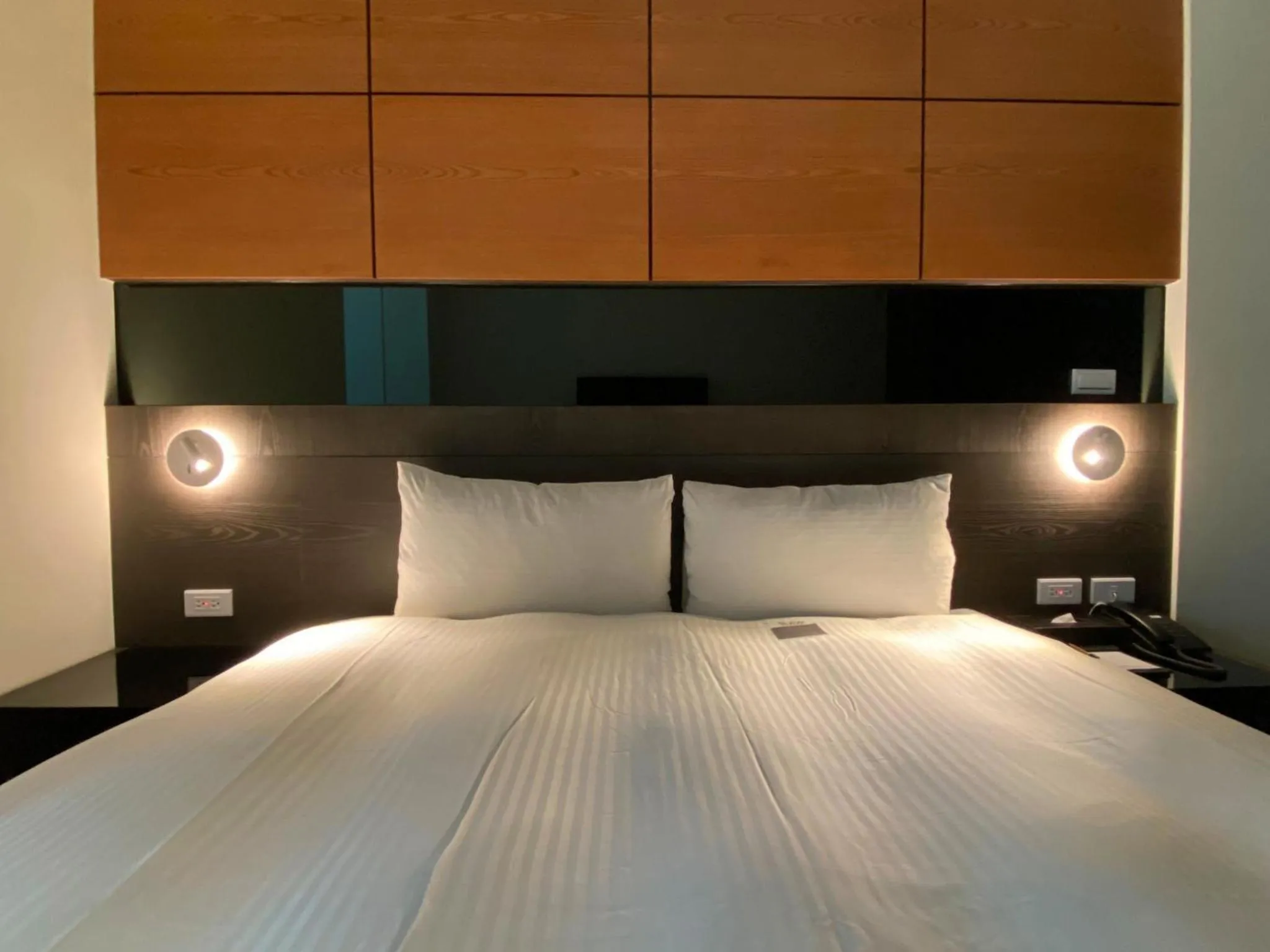 Bed in San Juan Easy Stay Inn Tainan