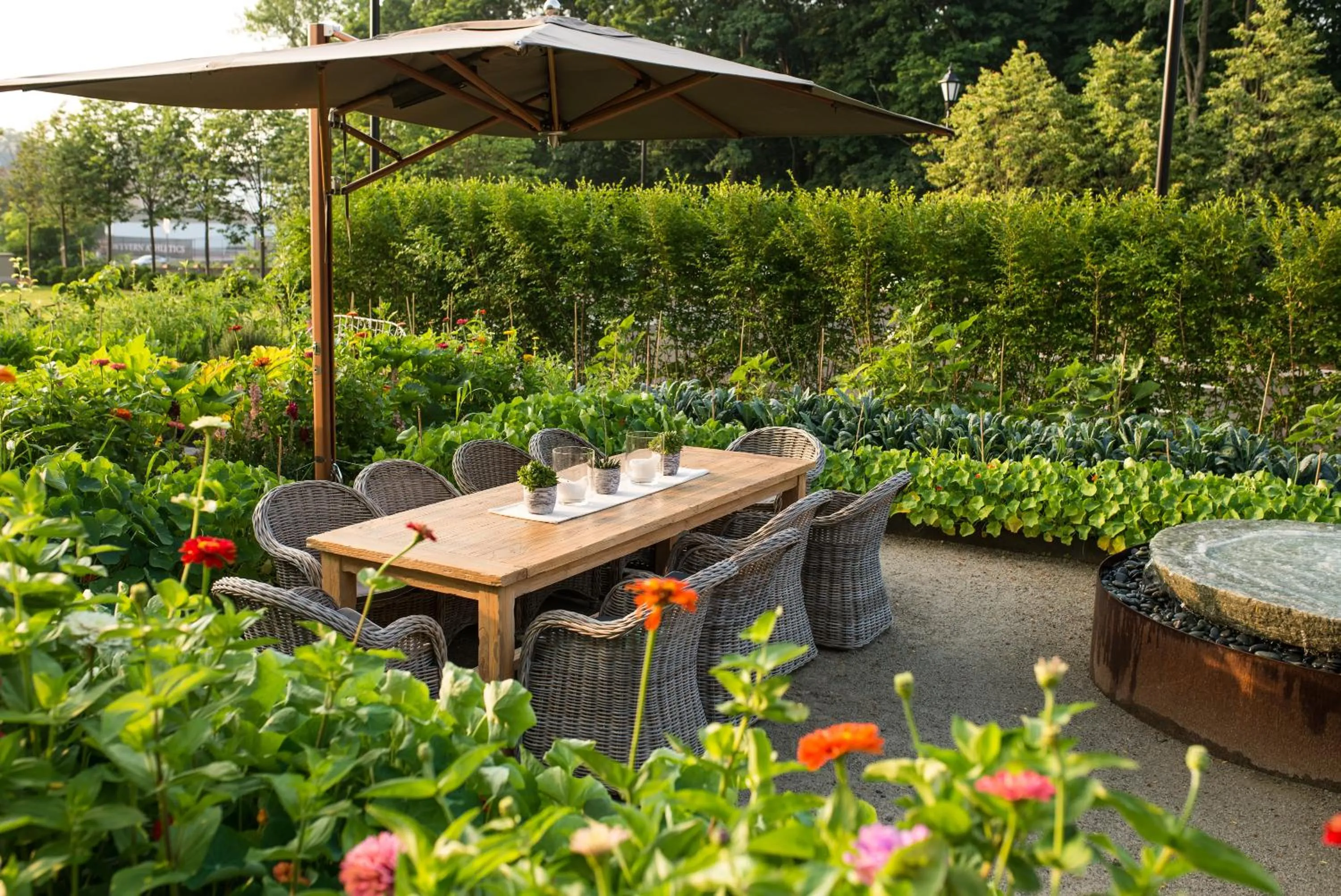 Patio in Delamar West Hartford