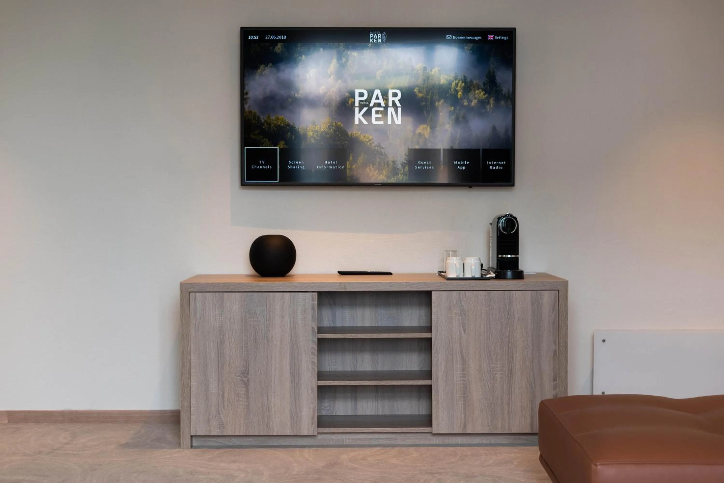 TV and multimedia in Thon Partner Hotel Parken