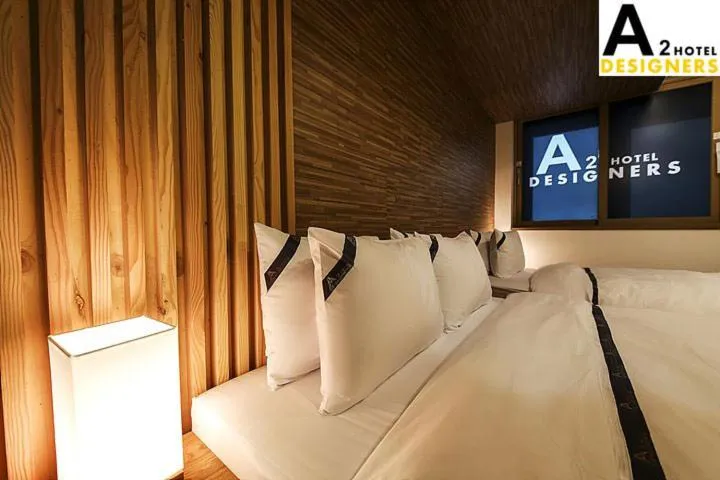 Bed in A2 Hotel Desingers