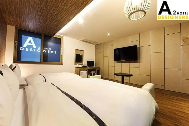 Bed in A2 Hotel Desingers
