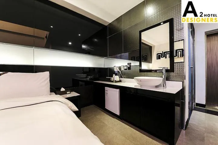 Bed in A2 Hotel Desingers