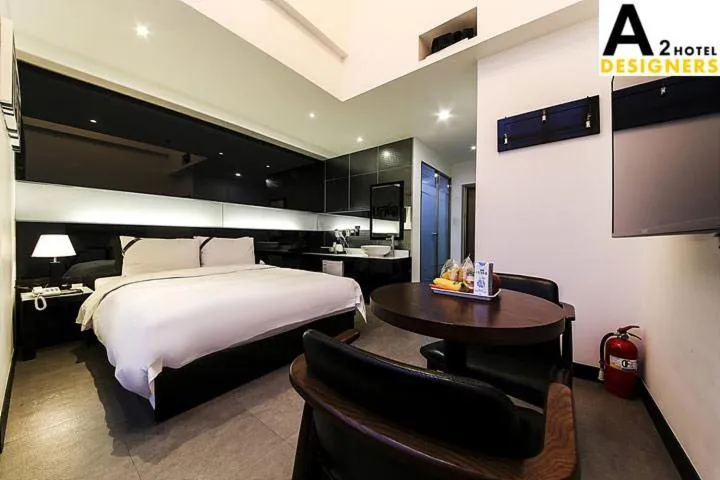 Bed in A2 Hotel Desingers