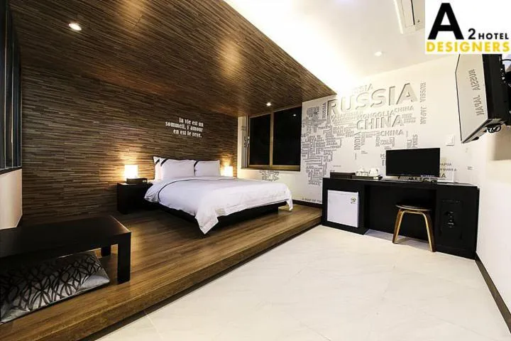 Bed in A2 Hotel Desingers