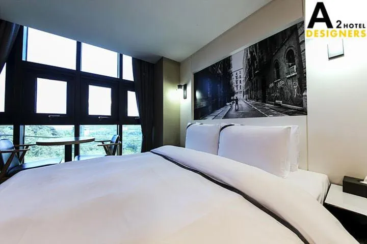 Bed in A2 Hotel Desingers