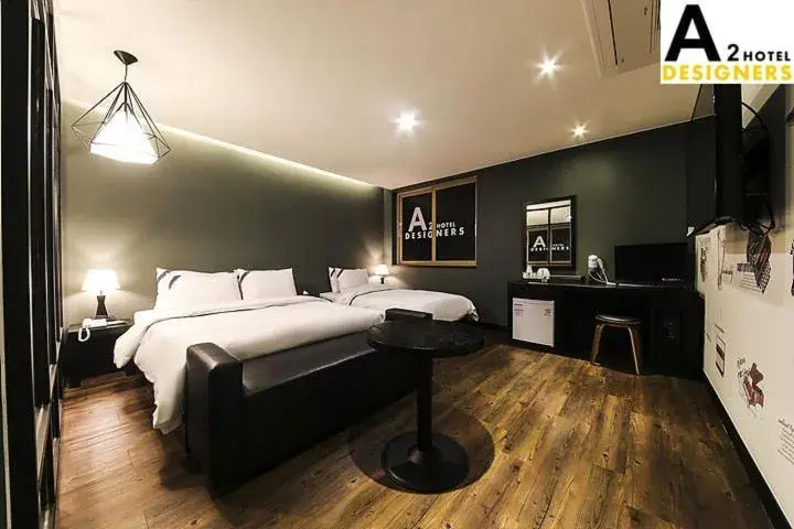 Twin Room in A2 Hotel Desingers Twin Room in A2 Hotel Desingers