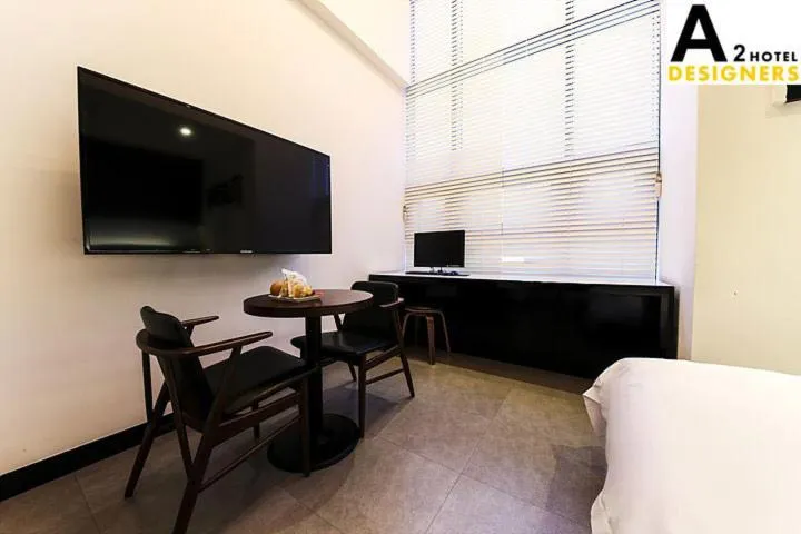 Bed in A2 Hotel Desingers