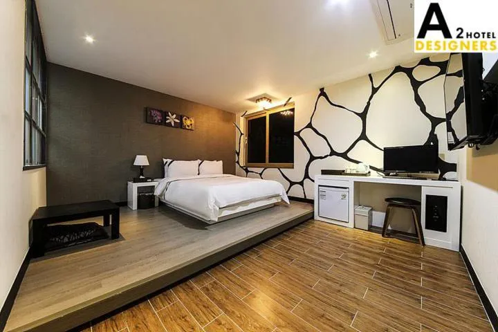 Bed in A2 Hotel Desingers