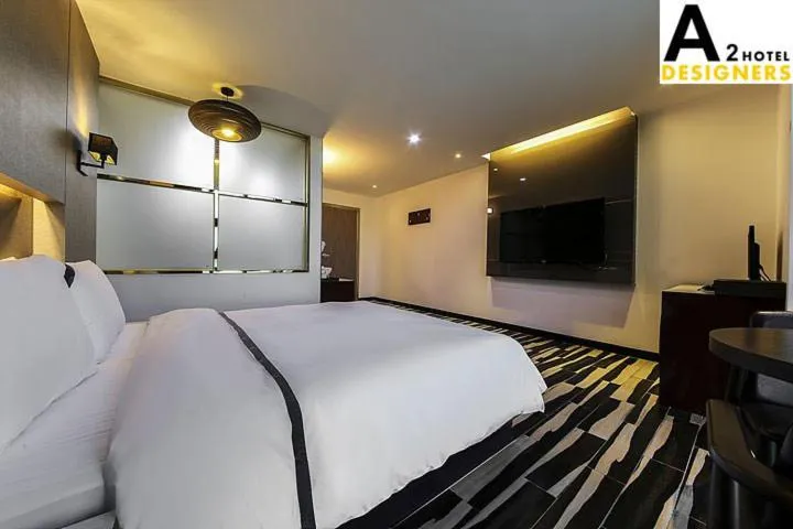 Bed in A2 Hotel Desingers