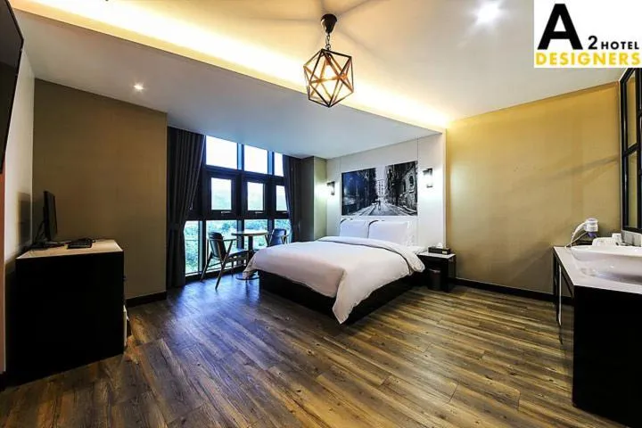 Bed in A2 Hotel Desingers