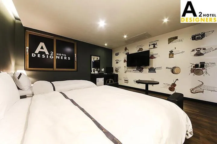 Bed in A2 Hotel Desingers