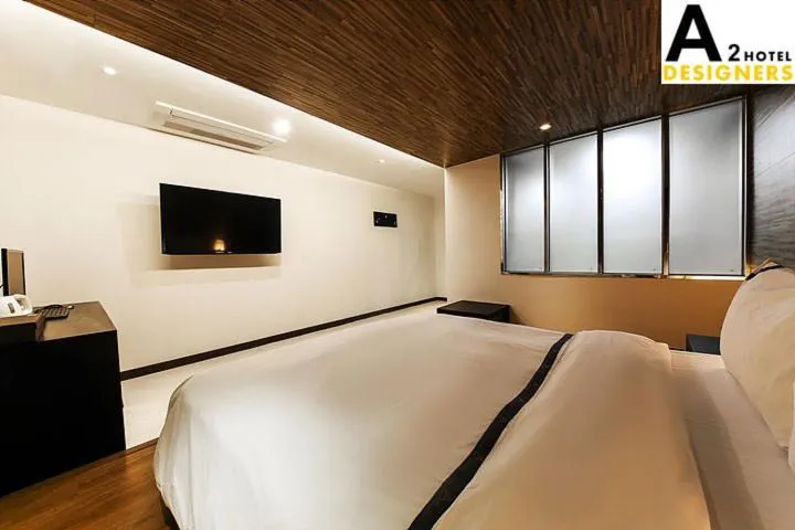 Bed in A2 Hotel Desingers