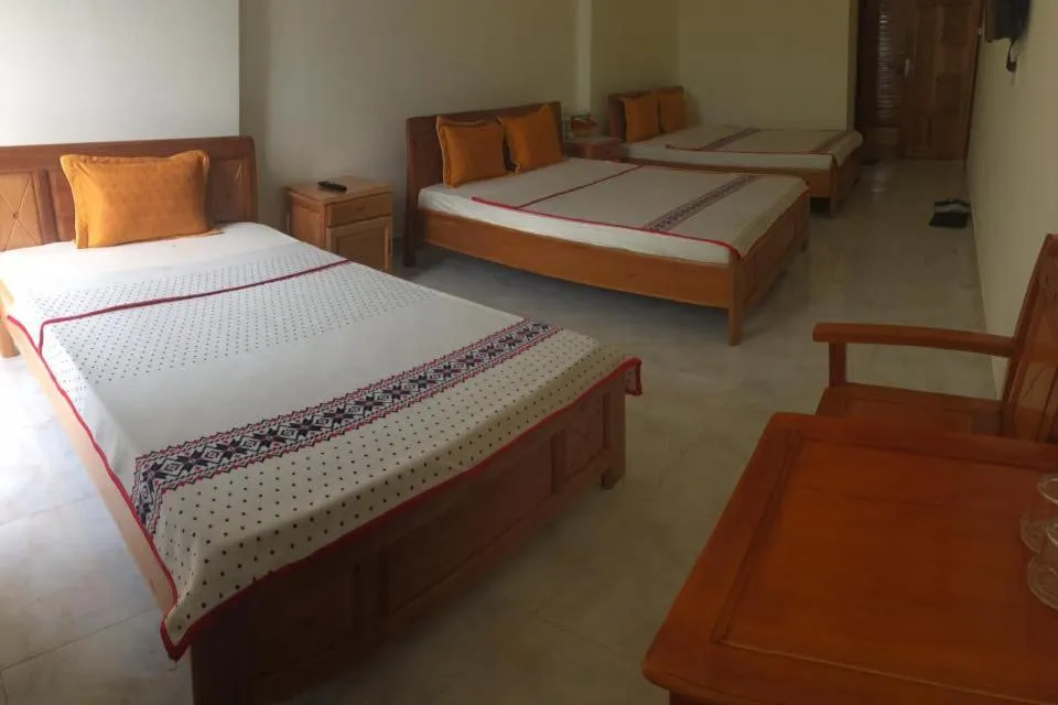 Bed in Bắc Nam Hotel