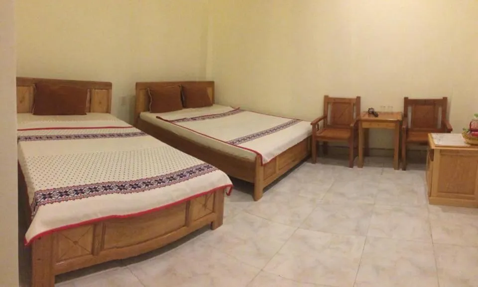 Bed in Bắc Nam Hotel