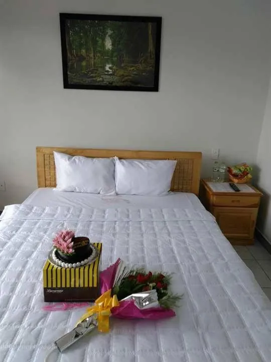 Bed in Bắc Nam Hotel