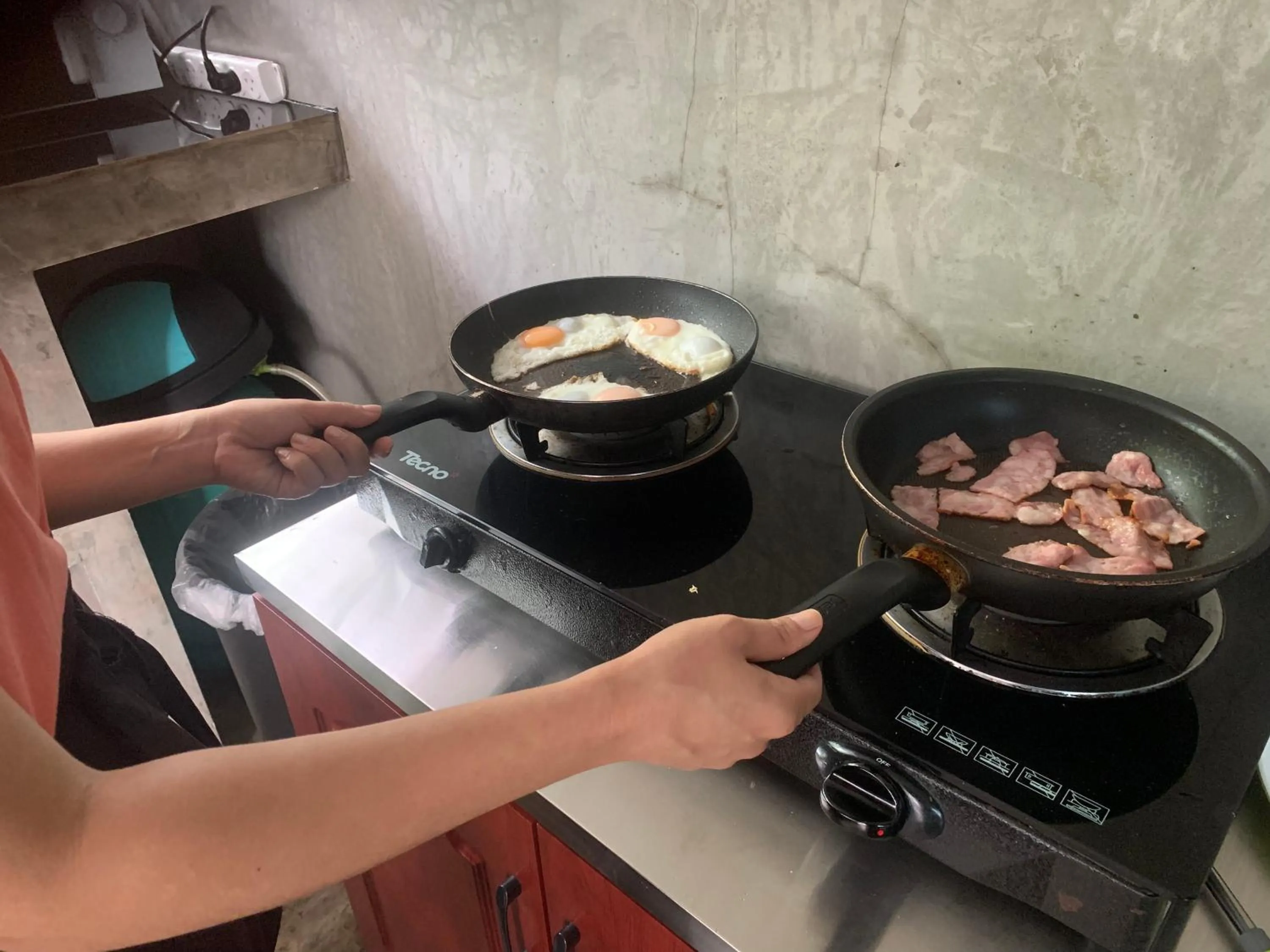 Breakfast in Villa Rajapruek Exclusive Entire Private 3 Villas rental near Airport