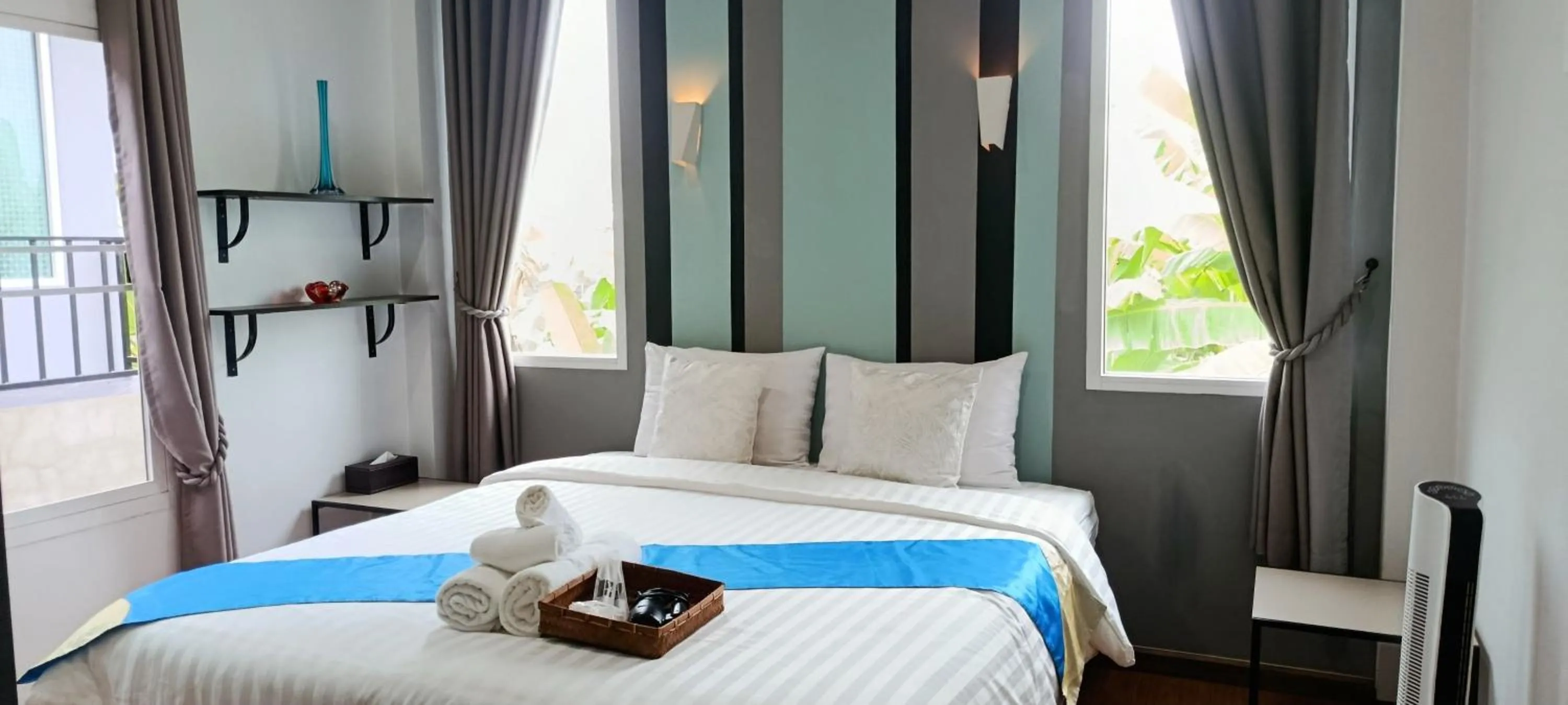 Bed in Villa Rajapruek Exclusive Entire Private 3 Villas rental near Airport