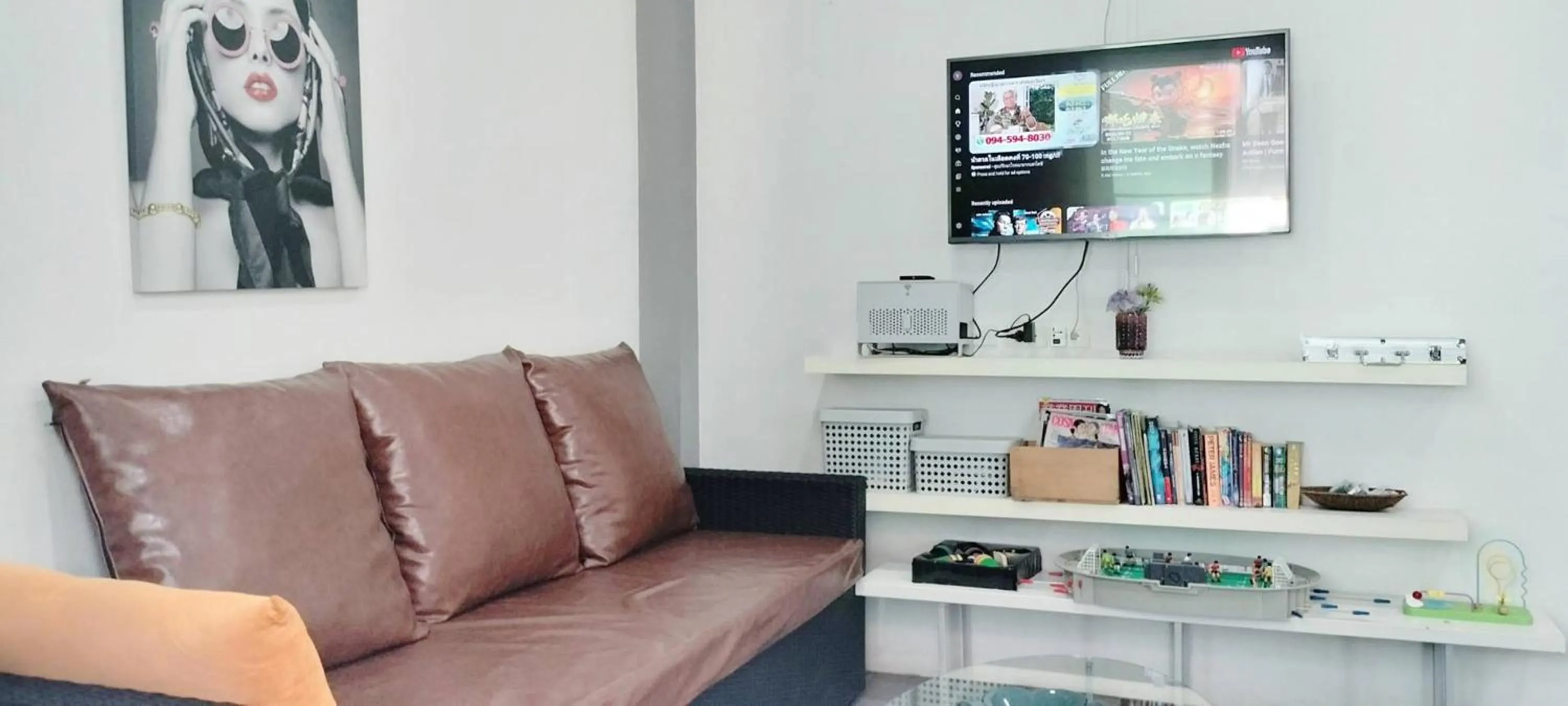 TV and multimedia in Villa Rajapruek Exclusive Entire Private 3 Villas rental near Airport