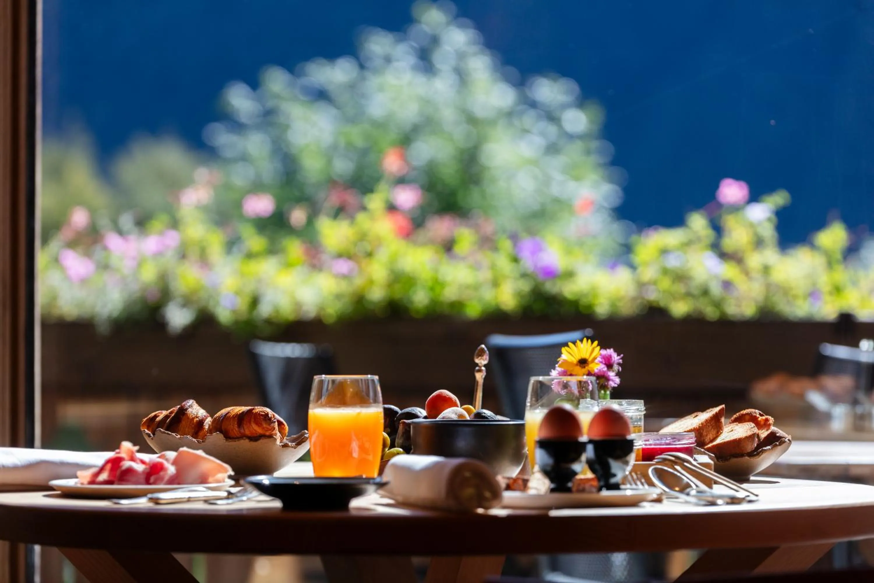 Breakfast in Auberge du Bois Prin