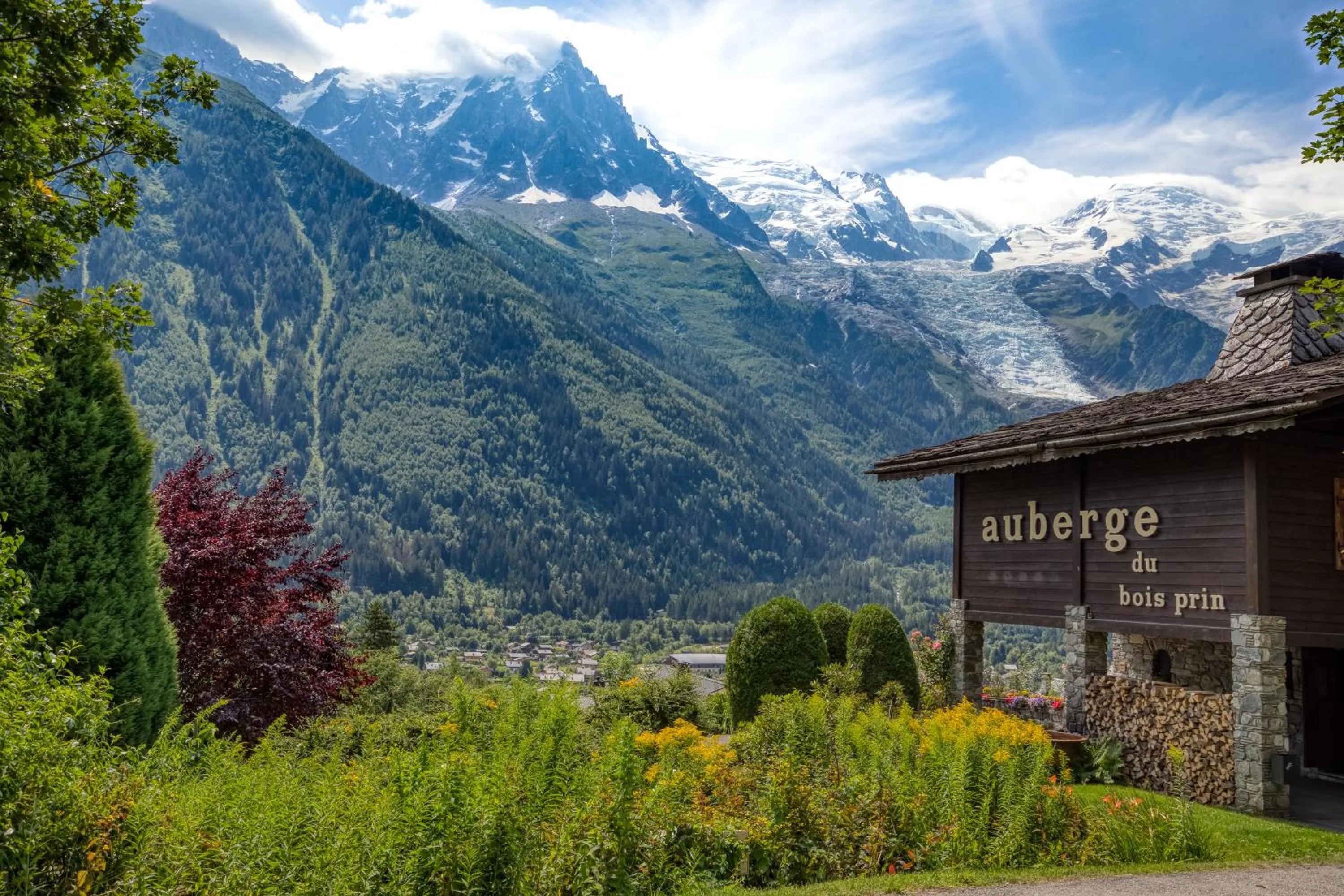 Mountain view in Auberge du Bois Prin