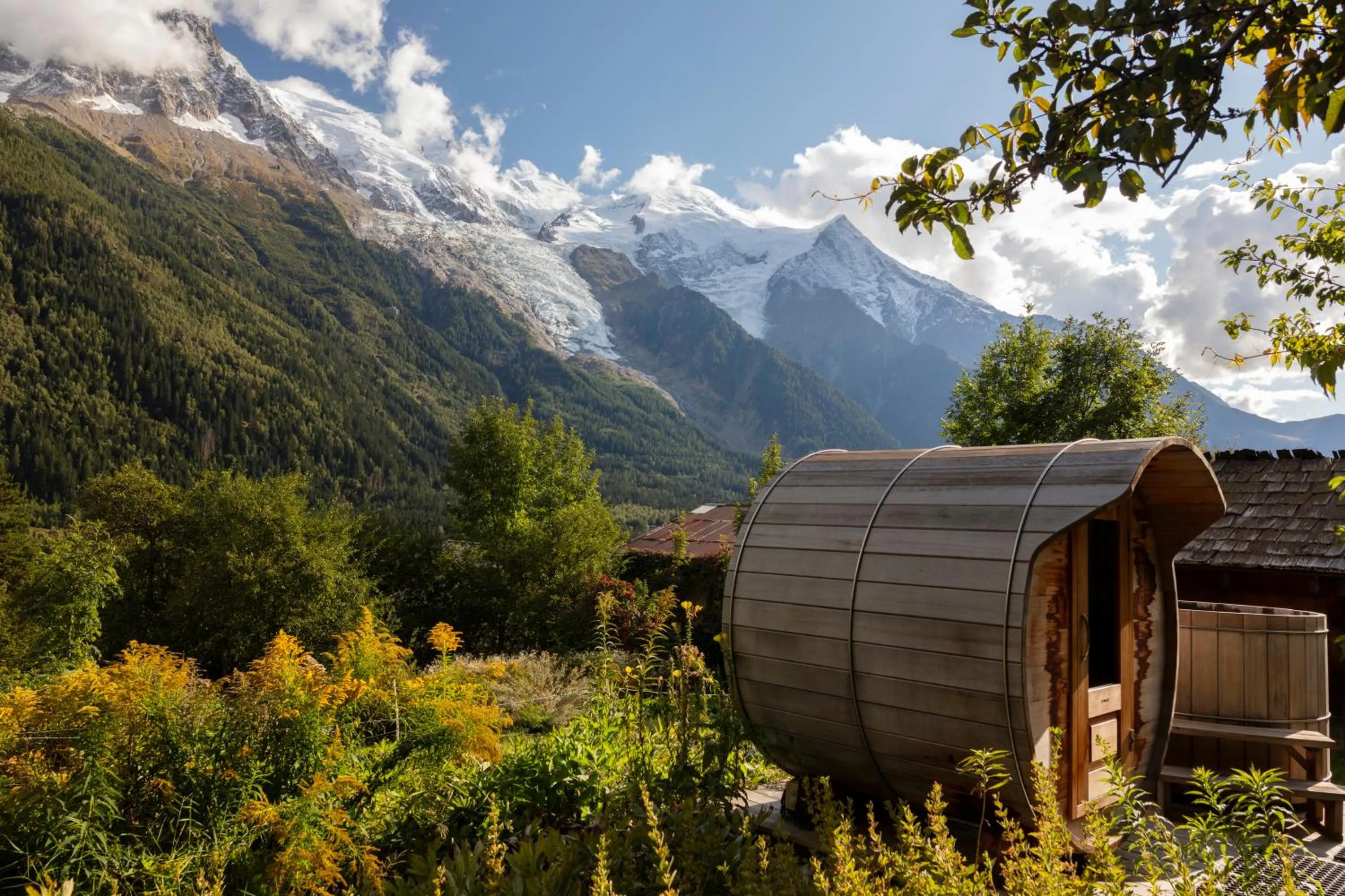 Mountain view in Auberge du Bois Prin