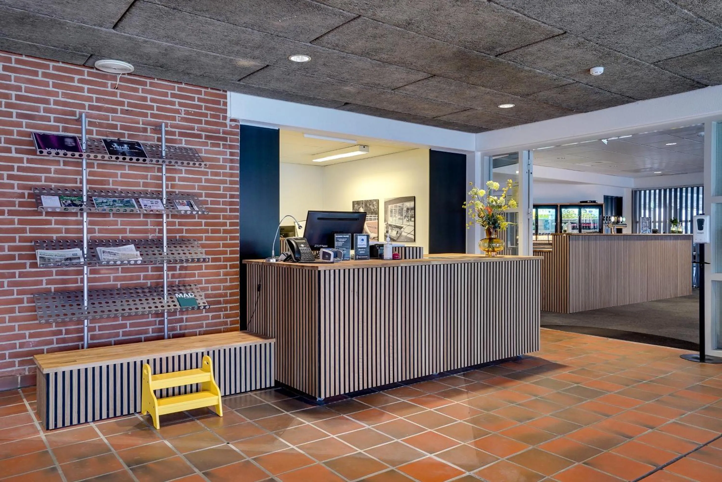 Facade/entrance in Sportshotel Vejen