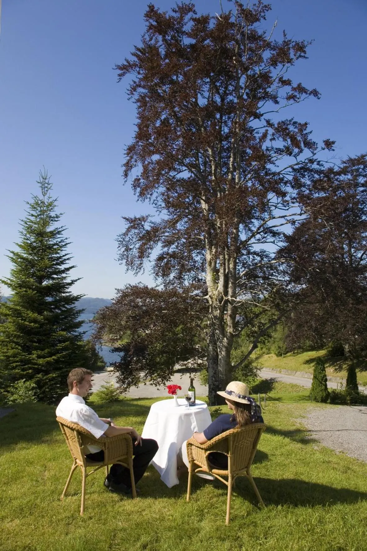 Natural landscape in Fjordslottet Hotel