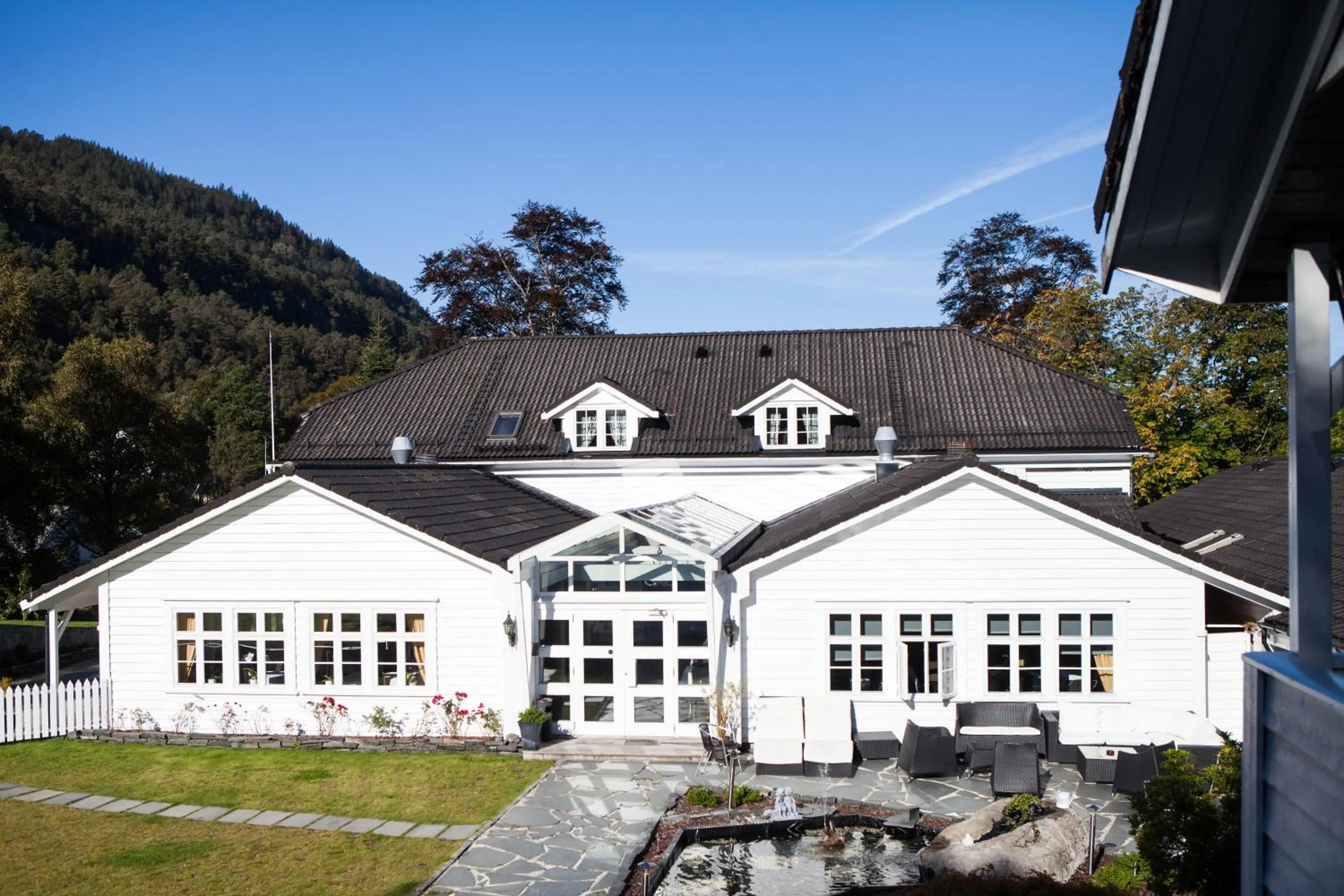 Property building in Fjordslottet Hotel